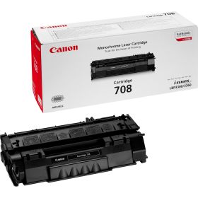 CANON ORIGINAL - Canon 708 Noir (2500 pages) Toner de marque
