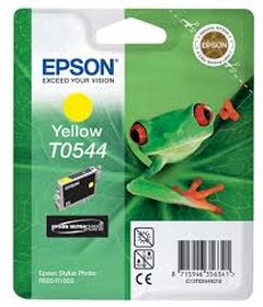 EPSON ORIGINAL - Epson T0544 Jaune (13 ml) Cartouche de marque