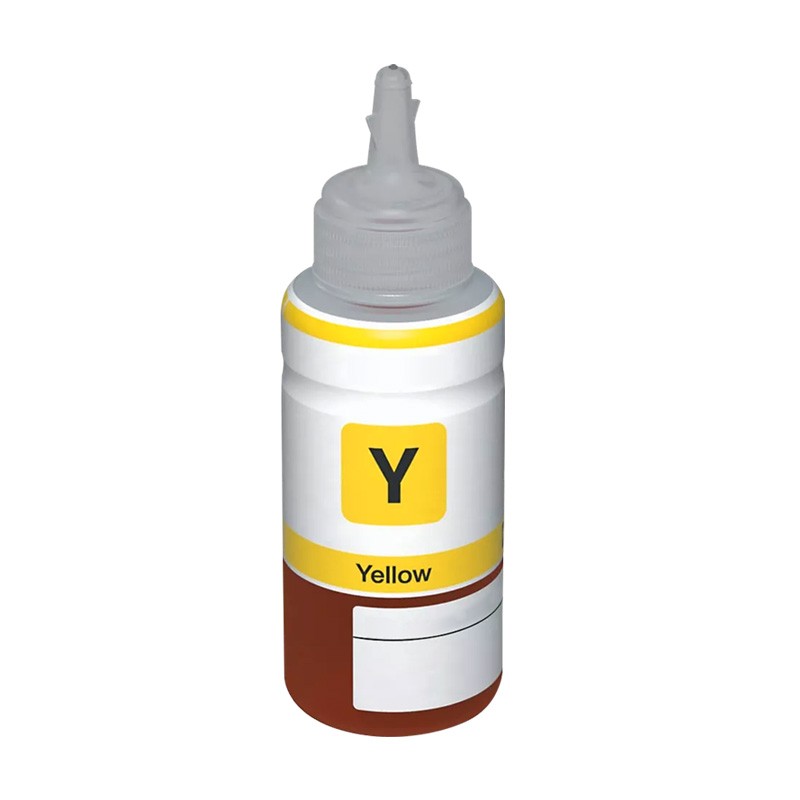 COMPATIBLE EPSON - 102 EcoTank Jaune (70 ml) Bouteille d'encre compatible pour Epson