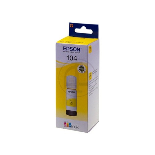 Epson 104 EcoTank - Bouteille d'encre / Jaune