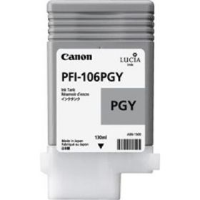 CANON ORIGINAL - Canon PFI-106 Photo Gris (130 ml) Cartouche de marque 6631B001