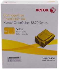 XEROX ORIGINAL - Xerox 108R00956 Jaune (17300 pages) - 6 sticks d'encre solide de marque