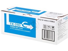 KYOCERA  ORIGINAL - Kyocera TK-590C Cyan (5000 pages) Toner de marque