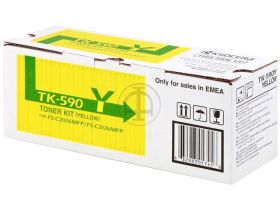 KYOCERA  ORIGINAL - Kyocera TK-590Y Jaune (5000 pages) Toner de marque