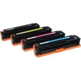 COMPATIBLE HP - 128A Noir Pack de 4 Toners génériques HP