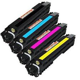 COMPATIBLE HP - 130A Pack x 4 toners génériques HP (Noir, Cyan, Magenta, Jaune)