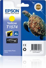 EPSON ORIGINAL - Epson T1574XL Jaune (25,9 ml) Cartouche de marque C13T15744010