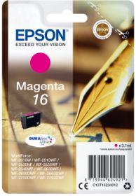 EPSON ORIGINAL - Epson 16 Magenta (3,1 ml) Cartouche de marque