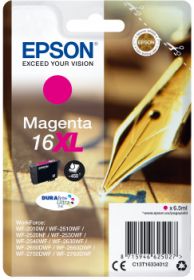 EPSON ORIGINAL - Epson 16XL Magenta (450 pages) Cartouche de marque