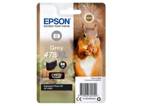 EPSON (ORIGINAL) - Epson 478XL Gris Cartouche d'encre originale C13T04F64010