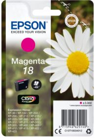 EPSON ORIGINAL - Epson 18 Magenta (3,3 ml) Cartouche de marque