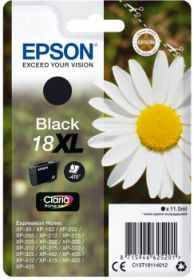 EPSON (ORIGINAL) - Epson T1811 Noir Cartouche d'encre originale C13T18114012
