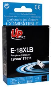 COMPATIBLE HAUT DE GAMME EPSON - 18XL Noir (12 ml) Cartouche remanufacturée Epson Qualité Premium