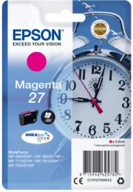EPSON (ORIGINAL) - Epson 27 Magenta Cartouche d'encre originale C13T27034012
