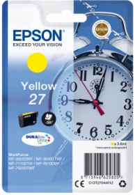 EPSON (ORIGINAL) - Epson 27 Jaune Cartouche d'encre originale C13T27044012