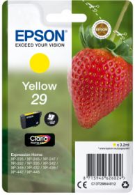 EPSON (ORIGINAL) - Epson 29 Jaune Cartouche d'encre originale C13T29844012