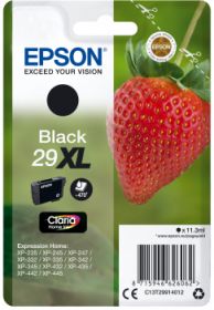 EPSON ORIGINAL - Epson 29XL noire (11,3 ml) Cartouche de marque T2991