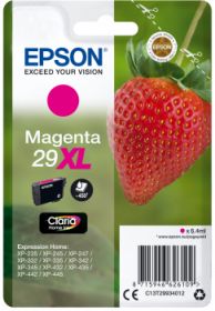 EPSON (ORIGINAL) - Epson 29XL Magenta Cartouche d'encre originale C13T29934012