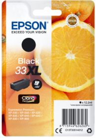 EPSON ORIGINAL - Epson 33XL noire (12,2 ml) Cartouche de marque T3351
