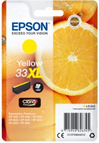 EPSON ORIGINAL - Epson 33XL jaune (8,9 ml) Cartouche de marque T3364