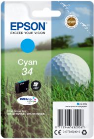 EPSON ORIGINAL - Epson 34 cyan (4,2 ml) Cartouche de marque T3462