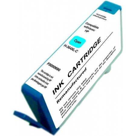 COMPATIBLE HAUT DE GAMME HP - 364XL cyan (12 ml) Cartouche Qualité Premium remanufacturée HP CB323EE