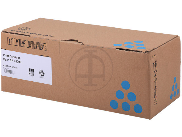 RICOH (ORIGINAL) - Ricoh 407645 Cyan (2000 pages) Toner de marque