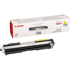 CANON ORIGINAL - Canon 729 Jaune (1000 pages) Toner de marque