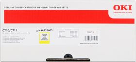 OKI ORIGINAL - OKI 44318605 Jaune (11500 pages) Toner de marque