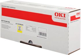 OKI ORIGINAL - OKI 45396201 Jaune (11500 pages) Toner de marque