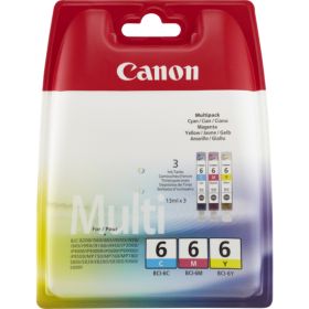 CANON ORIGINAL - Canon BCI-6 Multipack de cartouches Cyan, Magenta, Jaune