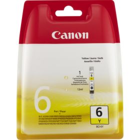 CANON ORIGINAL - Canon BCI-6 jaune (13 ml) Cartouche de marque 4708A002