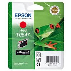 EPSON ORIGINAL - Epson T0547 Rouge (13 ml) Cartouche de marque