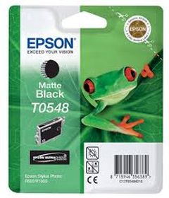 EPSON ORIGINAL - Epson T0548 Noir Mat (13 ml) Cartouche de marque