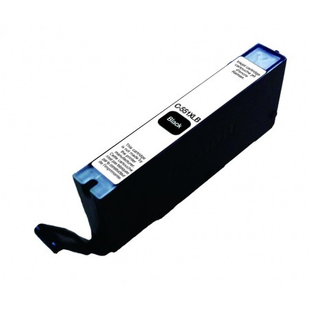 CANON (COMPATIBLE PREMIUM) - Canon CLI551XL Noir Cartouche d'encre remanufacturée 6443B001 Qualité Premium