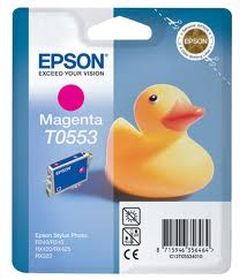 EPSON ORIGINAL - Epson T0553 Magenta (8 ml) Cartouche de marque