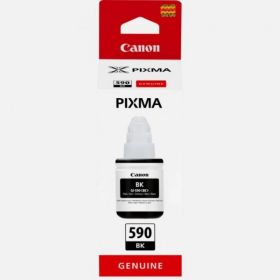 CANON ORIGINAL - Canon GI-590 Noir (135 ml) Bouteille d'encre de marque 1603C001