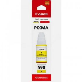 CANON ORIGINAL - Canon GI-590 Jaune (70 ml) Bouteille d'encre de marque 1606C001