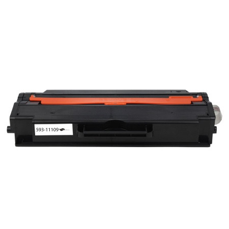 COMPATIBLE HAUT DE GAMME DELL - 593-11109 Noir (2500 pages) Toner compatible Dell Qualité Premium