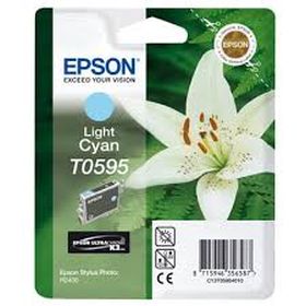 EPSON ORIGINAL - Epson T0595 Cyan Clair (13 ml) Cartouche de marque