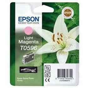 EPSON ORIGINAL - Epson T0596 Magenta Clair (13 ml) Cartouche de marque