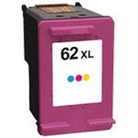 COMPATIBLE HP - 62XL / C2P07AE Couleur (415 pages) Cartouche remanufacturée HP