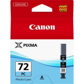 CANON (ORIGINAL) - Canon PGI72 Cyan Photo Cartouche d'encre originale 6407B001