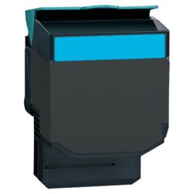 RECYCLE LEXMARK - 702HC / 70C2HC0 Cyan (3000 pages) Toner remanufacturé Lexmark