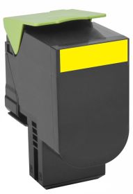 COMPATIBLE LEXMARK - 802HY Jaune (3000 pages) Toner compatible Lexmark