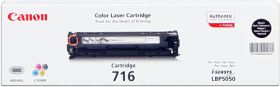 CANON ORIGINAL - Canon 716 Noir (2300 pages) Toner de marque