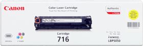 CANON (ORIGINAL) - Canon 716 Jaune Cartouche de toner originale 1977B002