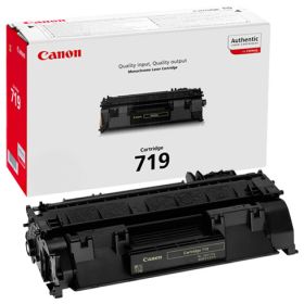 CANON ORIGINAL - Canon 719 Noir (2100 pages) Toner de marque