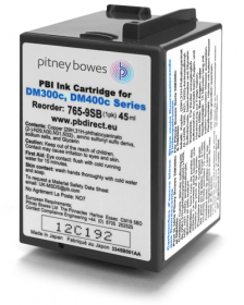 PITNEY BOWES ORIGINAL - Pitney Bowes® 765-9SB - Cartouche d'origine pour machine à affranchir DM300c / DM400c / DM425c / DM475i (type ML / MM)