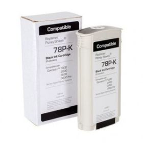 COMPATIBLE PITNEY BOWES - 78P-K Cartouche d'encre recyclée origine Pitney Bowes® pour Connect+ 1000, 2000, 3000